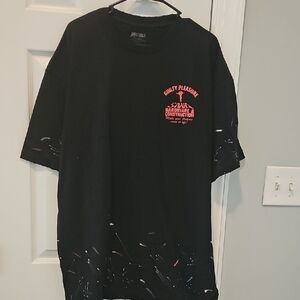 JoJo Siwa Black Graphic Tee with Colorful Accents